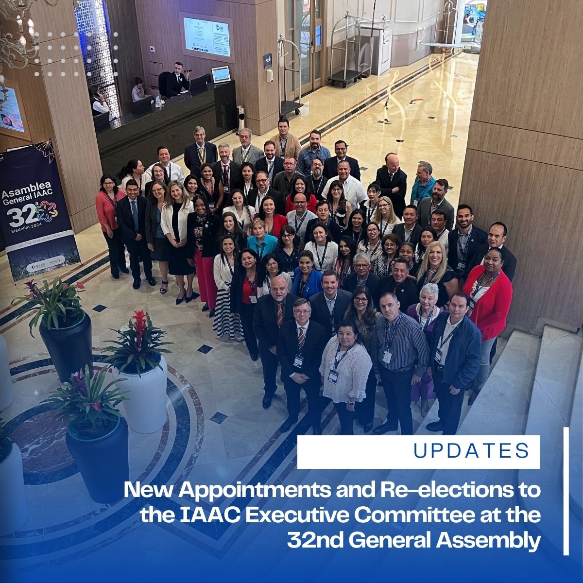 New Appointments and Re-elections to the IAAC Executive Committee at the 32nd General Assembly