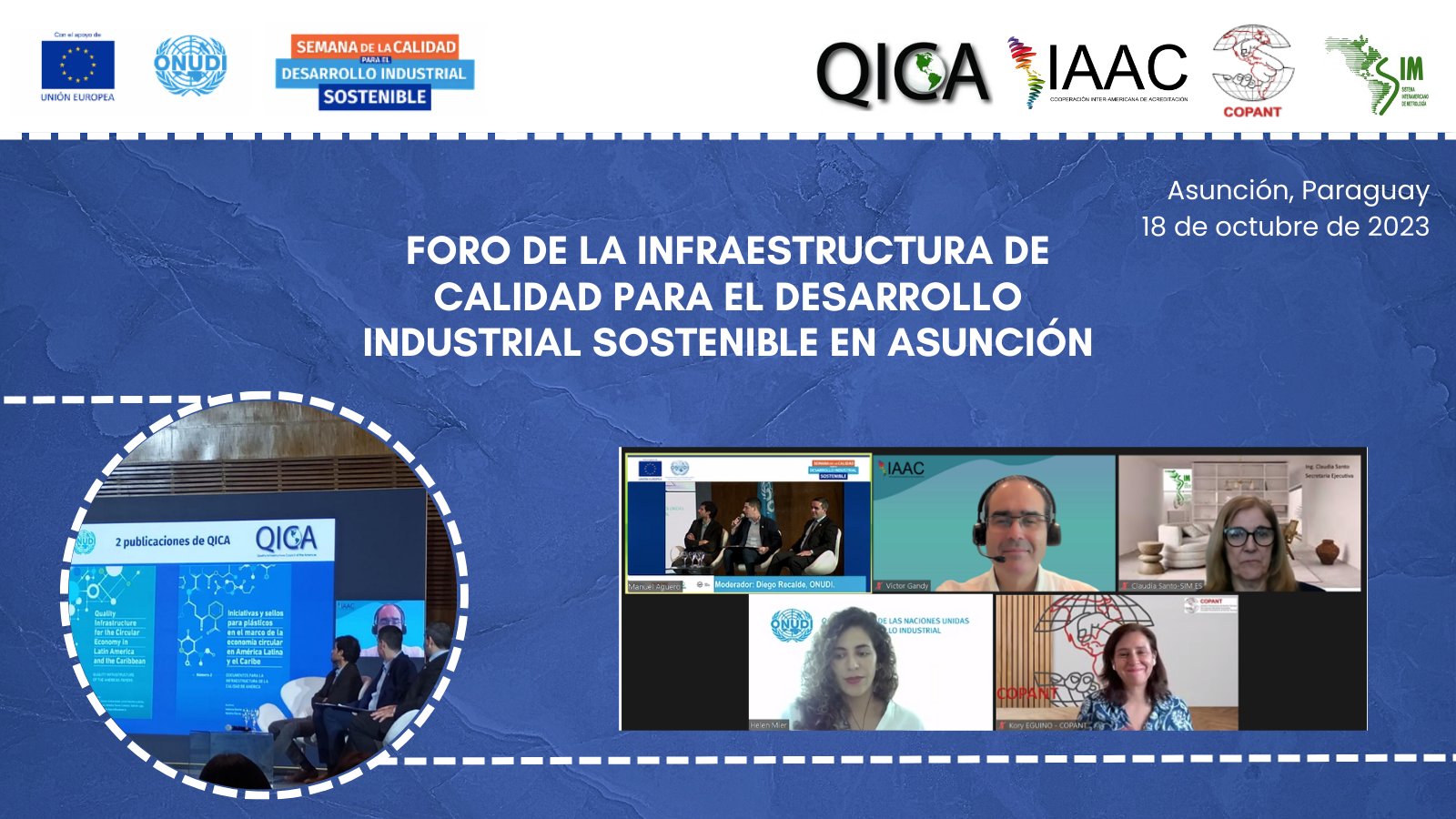 Foro de la Infraestructura de Calidad para el Desarrollo Industrial Sostenible - Inter-American Accreditation Cooperation