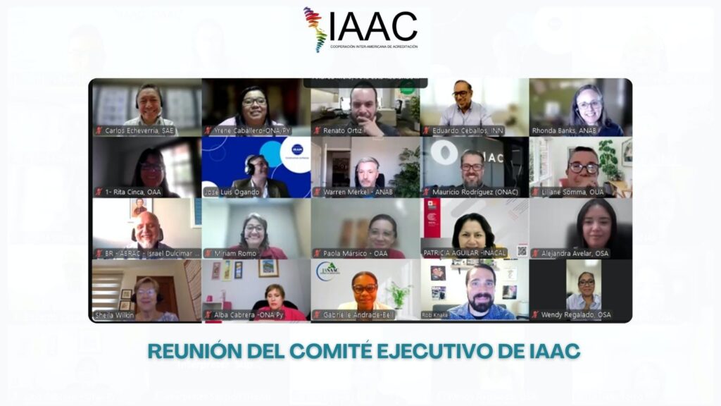 La 33a Asamblea General de IAAC formaliza los derechos de voto de las partes interesadas que los ejercen por primera vez en el Comite Ejecutivo - Inter-American Accreditation Cooperation La 33a Asamblea General de IAAC formaliza los derechos de voto de las partes interesadas que los ejercen por primera vez en el Comite Ejecutivo - Inter-American Accreditation Cooperation