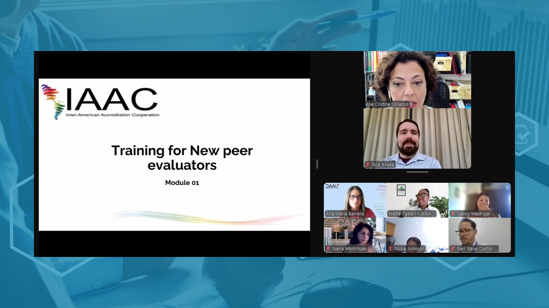 The Virtual Workshop for New IAAC Peer Evaluators Has Concluded - Inter-American Accreditation Cooperation