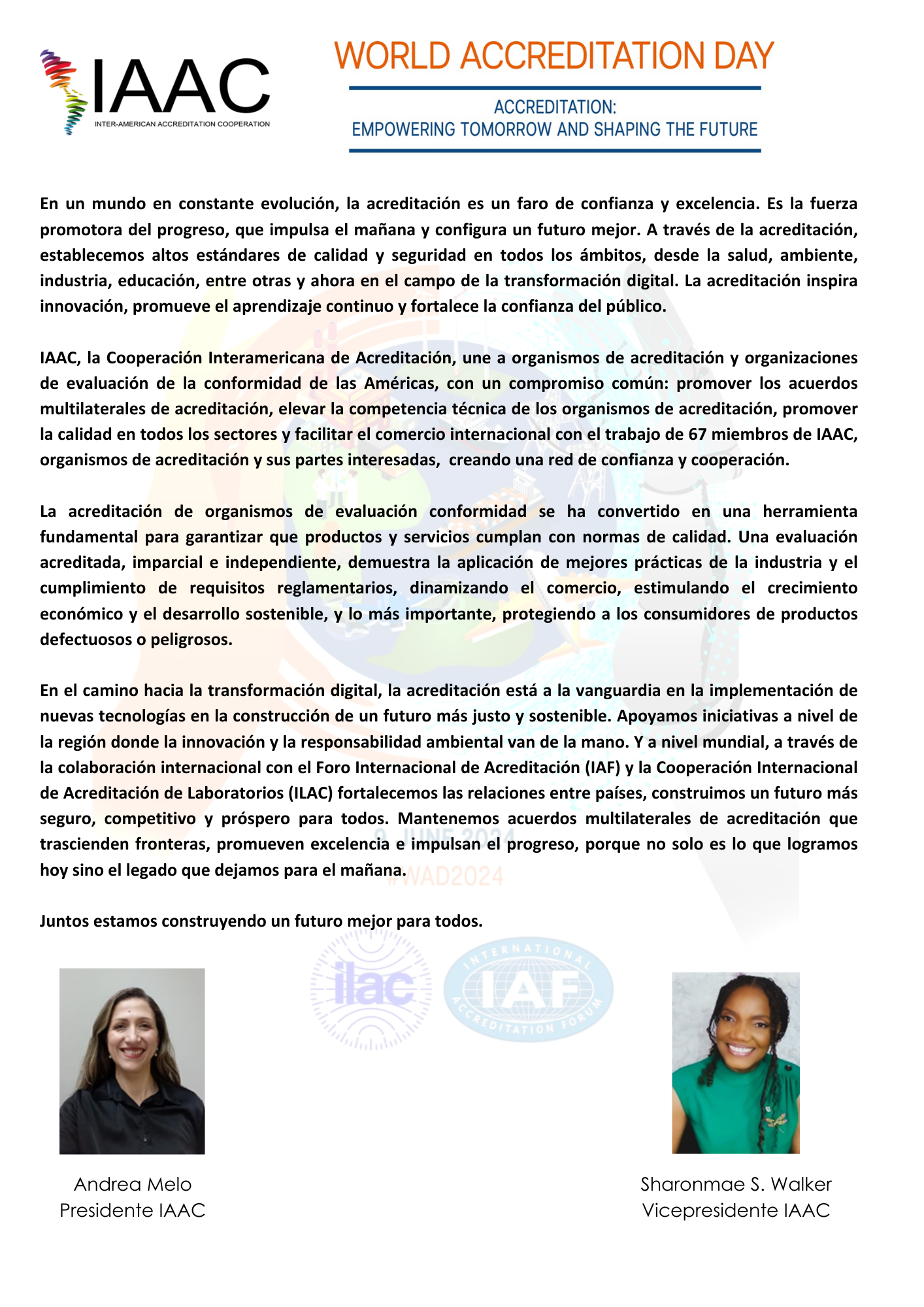 ACREDITACION WAD2024 ES - Inter-American Accreditation Cooperation