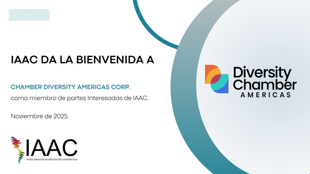 es Chamber Diversity Americas Corp - Inter-American Accreditation Cooperation